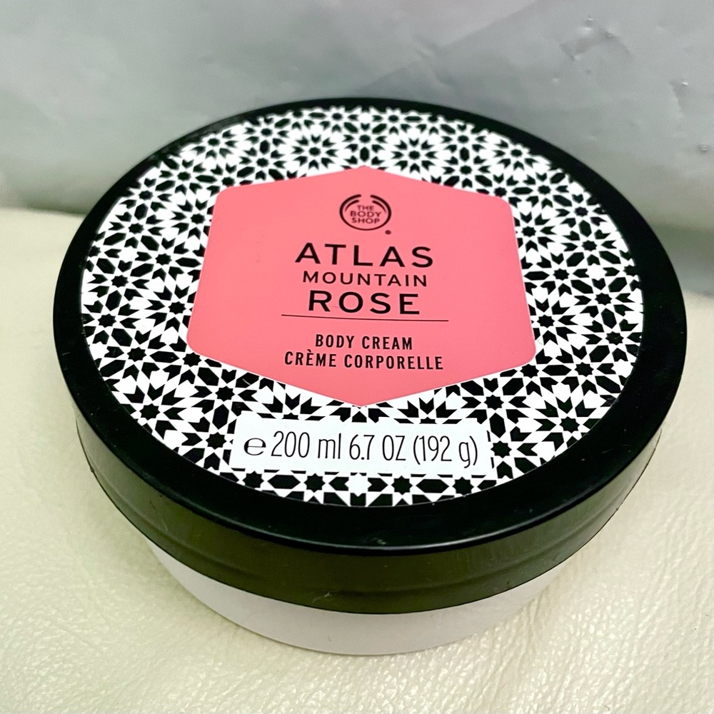 The Body Shop Atlas Mountain Rose Body Cream 200ml 6.7 fl oz